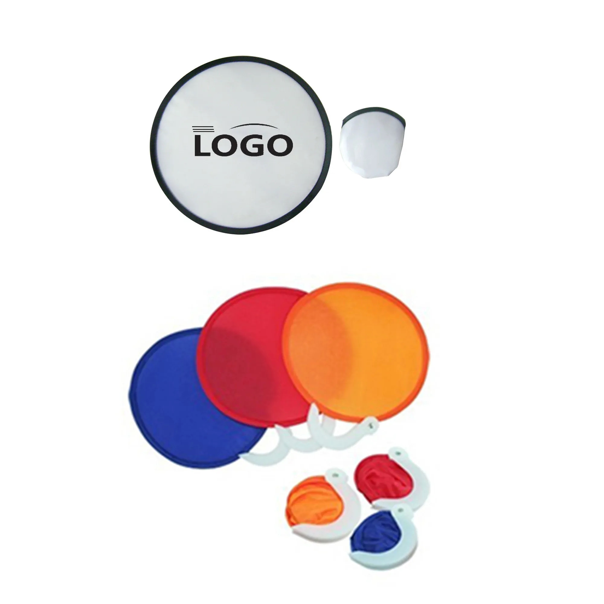 Advertising Flying Disc Fan MOQ 100PCS 2