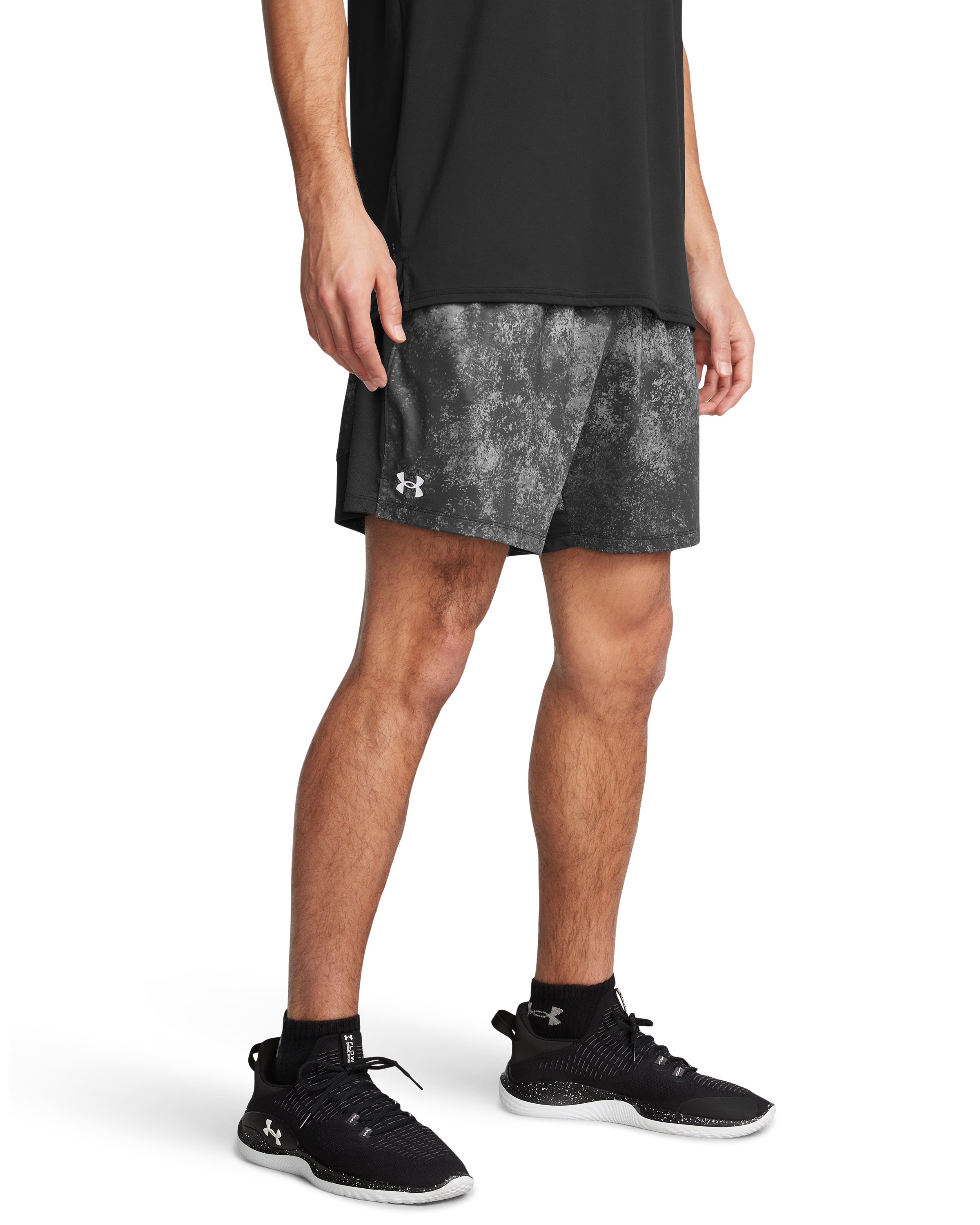 UA Tech Vent Printed Men's 7 Shorts 4