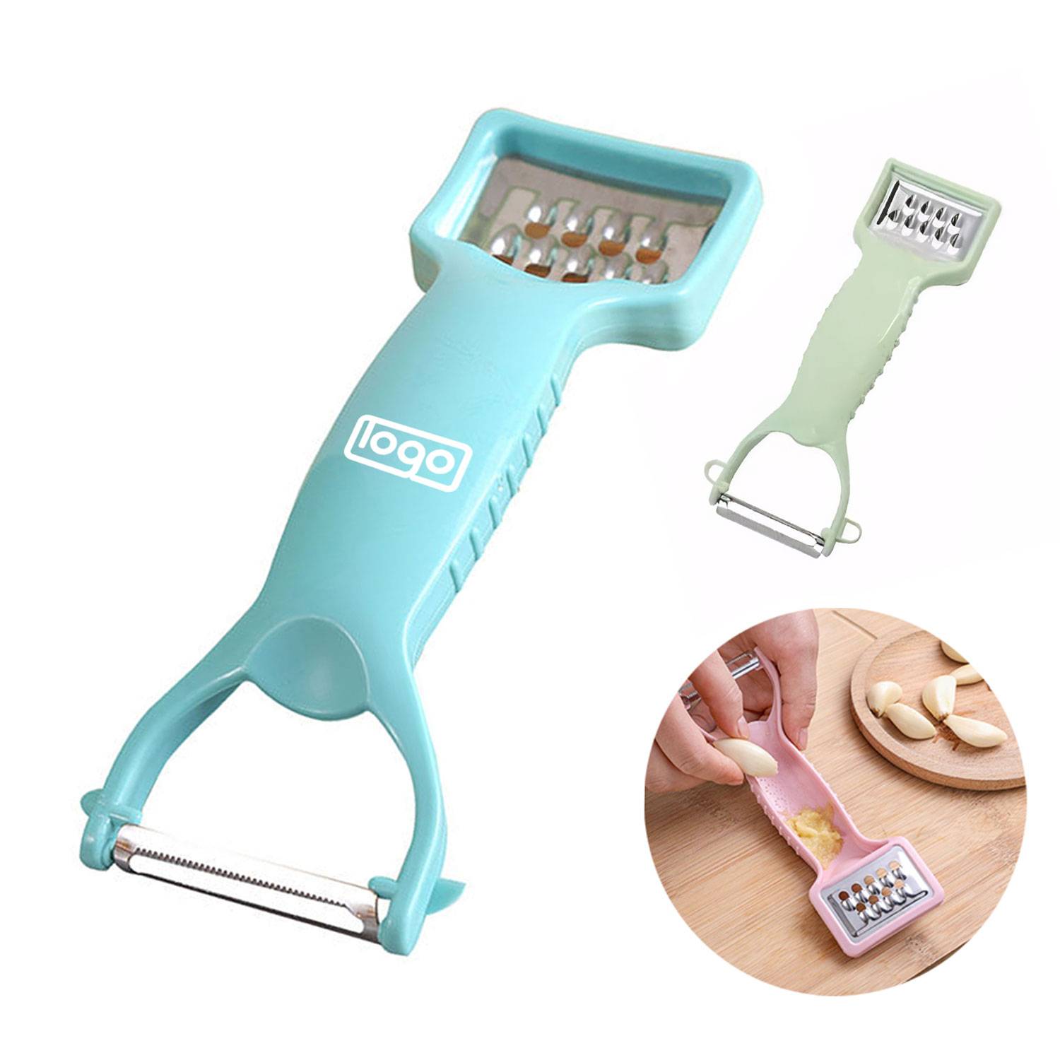 Stainless Steel Dual Head Peeler 5
