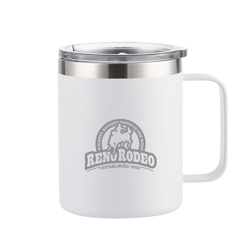 12 Oz Double Wall Stainless Steel Vacuum Insulated Coffee Mug With Lid 9