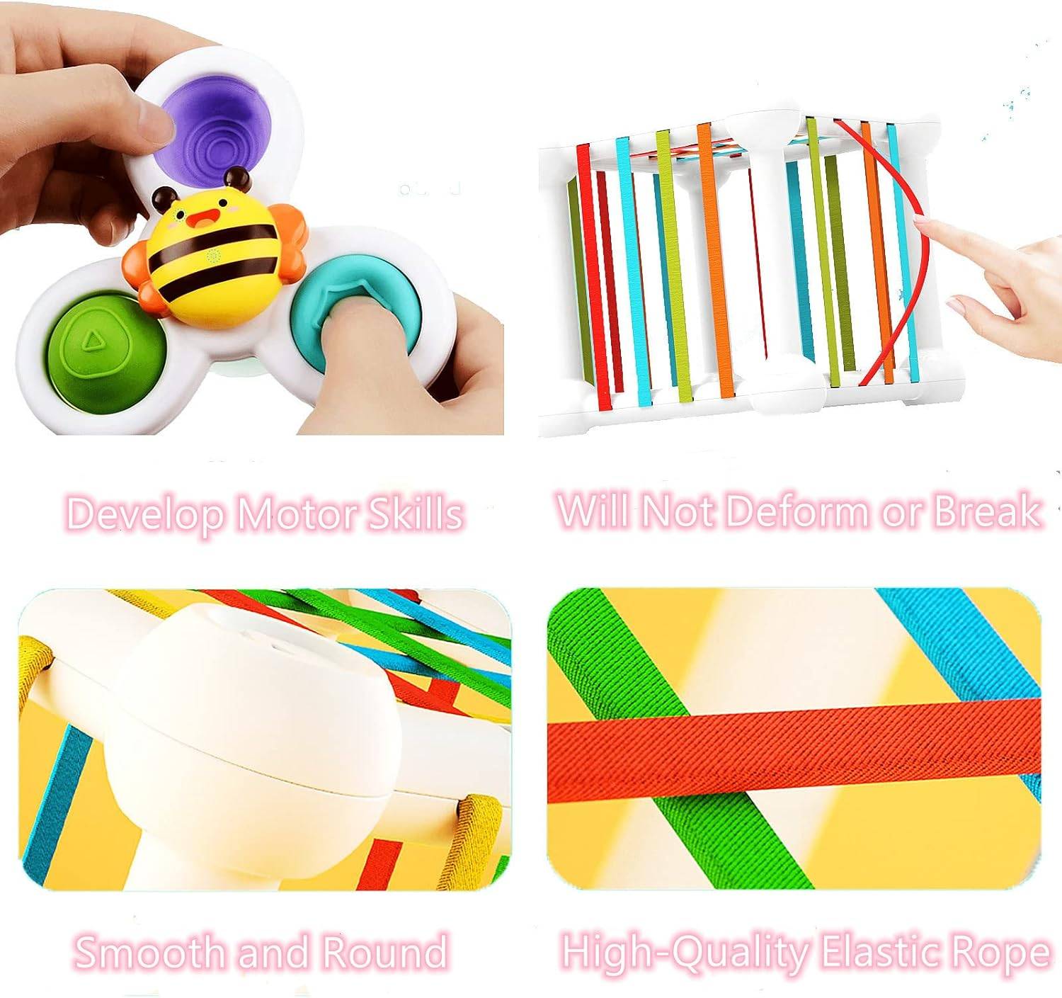 Baby Early Learning Sensory Bin Shape Sorter Montessori Toys 5
