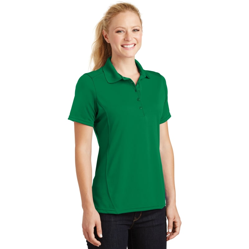 Sport-Tek Women's Dry Zone Raglan Accent Polo. 45