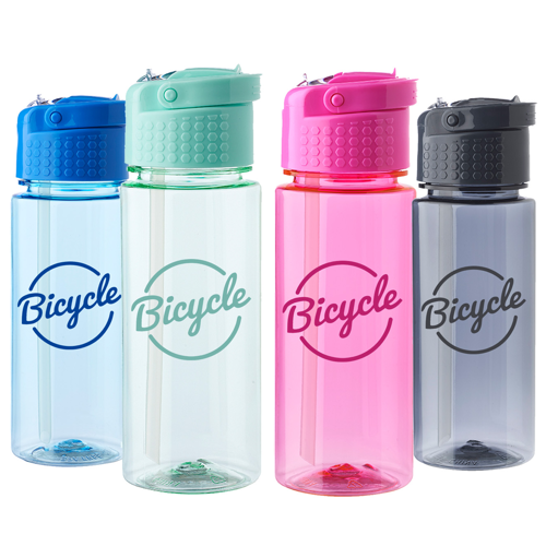Plastic Water Bottle - featuring Handle, 17 oz. 1