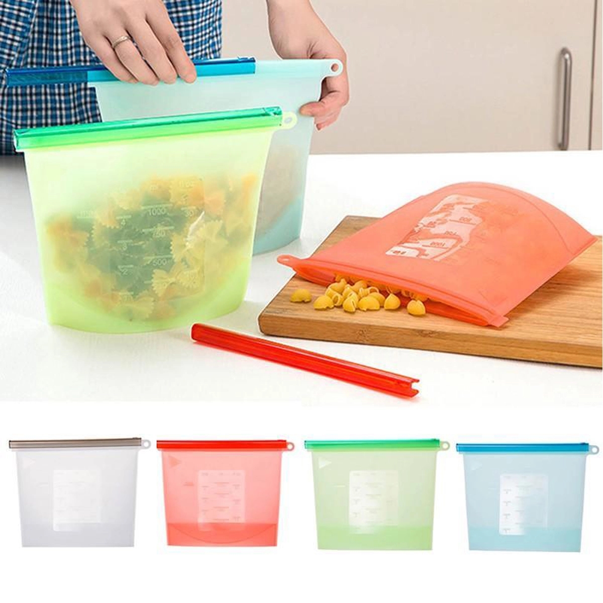 Silicone Food Storage Bags 3