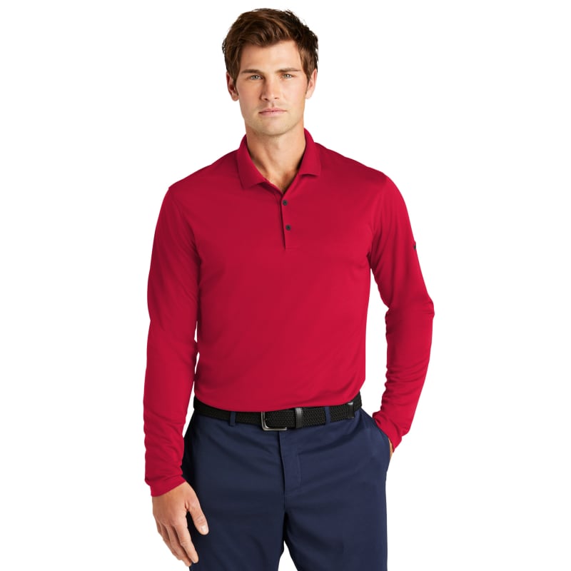 Nike Dri-FIT Micro Pique 2.0 Long Sleeve Polo 18
