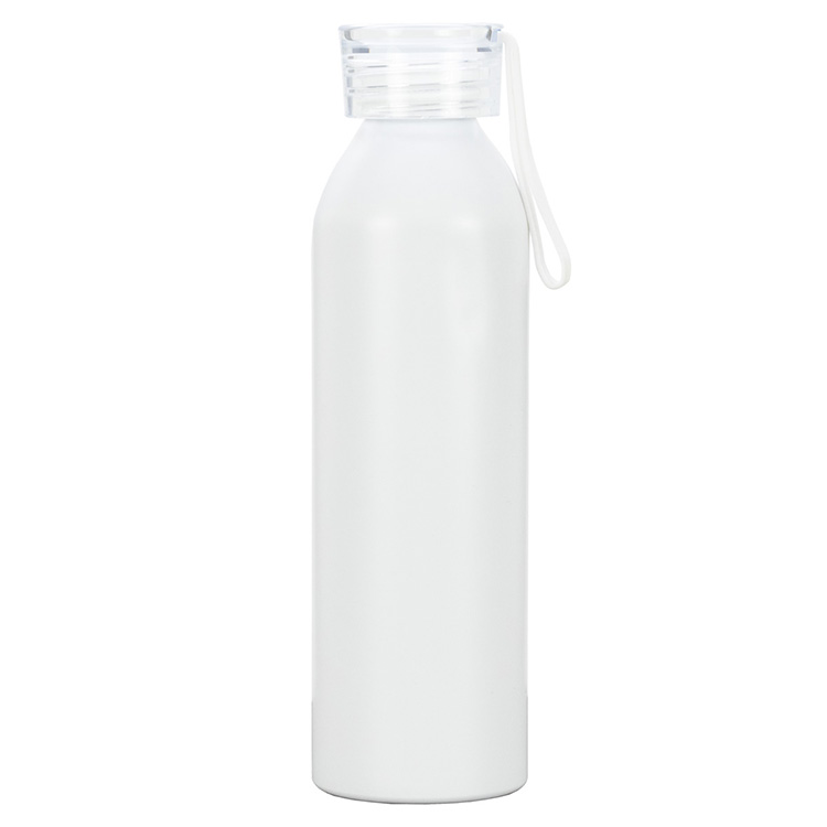 "BENDER" 22 OZ Recycled Aluminum Bottle With Carry Strap Lid 4
