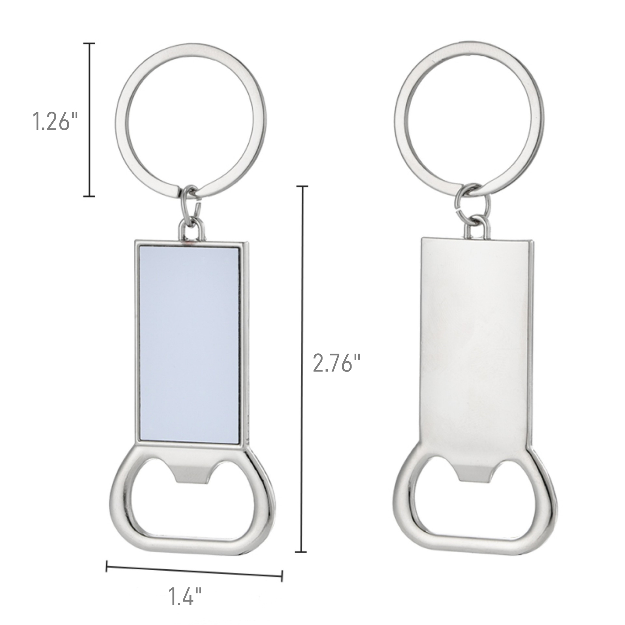 Sublimation Blank Keychain Opener 5