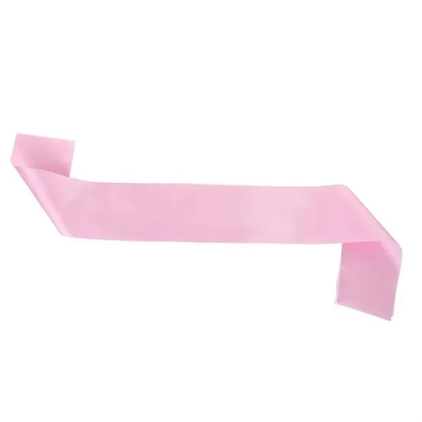 Multicolor Satin Sash 16