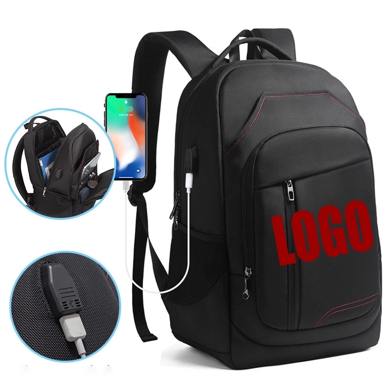 Couple Parent-child Outdoor Backpacks with USB Charging Port 4
