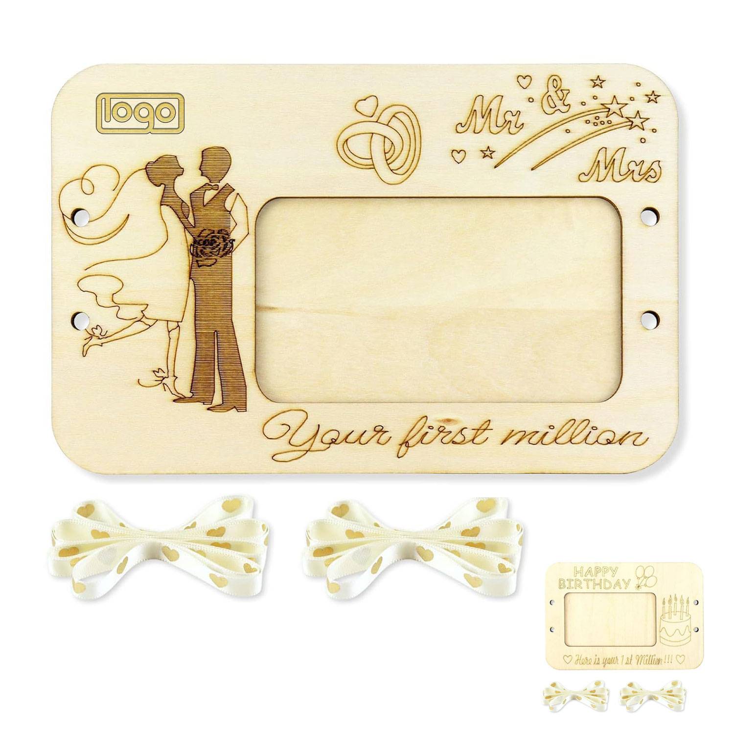 Wooden Wallet Cash Gift 4