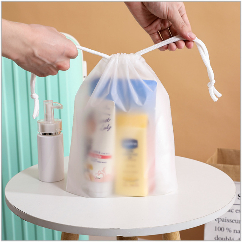 Multi Size Clear Drawstring Bag 2