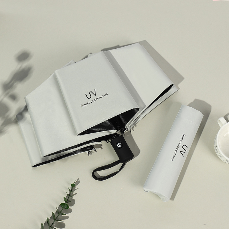 Windproof Automatic Folding Travel Sun Umbrella 2