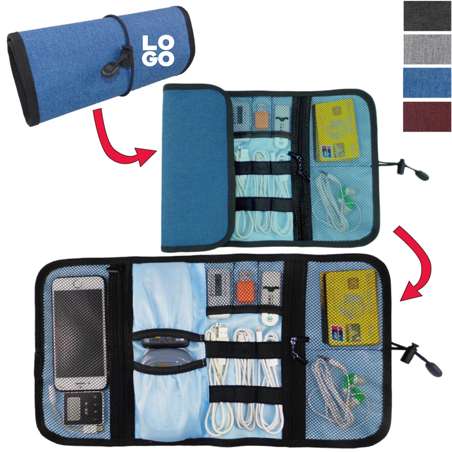 Universal Electronics Accessories Organizer 2
