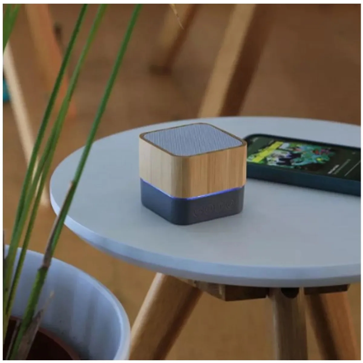 Portable Bamboo Mini Bluetooth Speaker 5