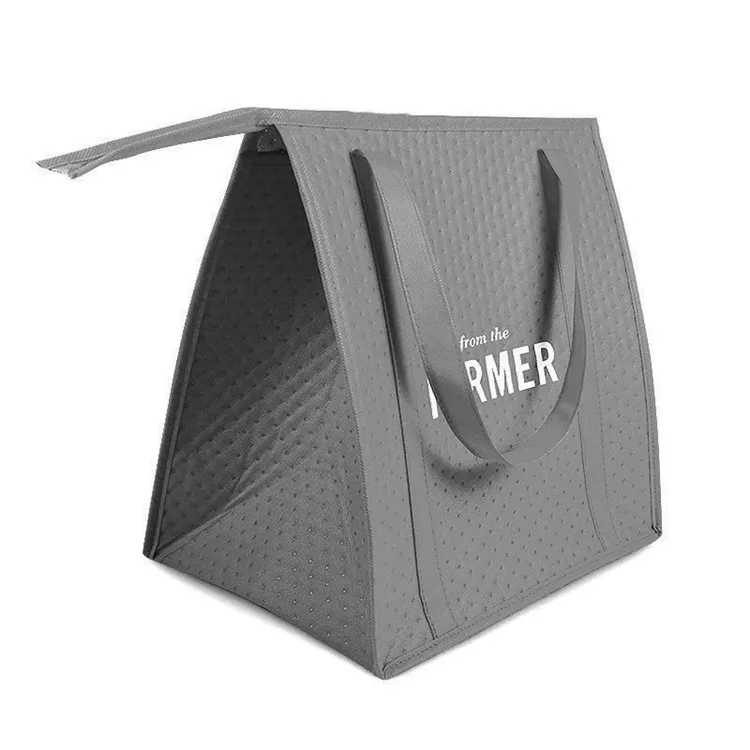 Premium Reusable Insulated Grocery Tote Bag 13