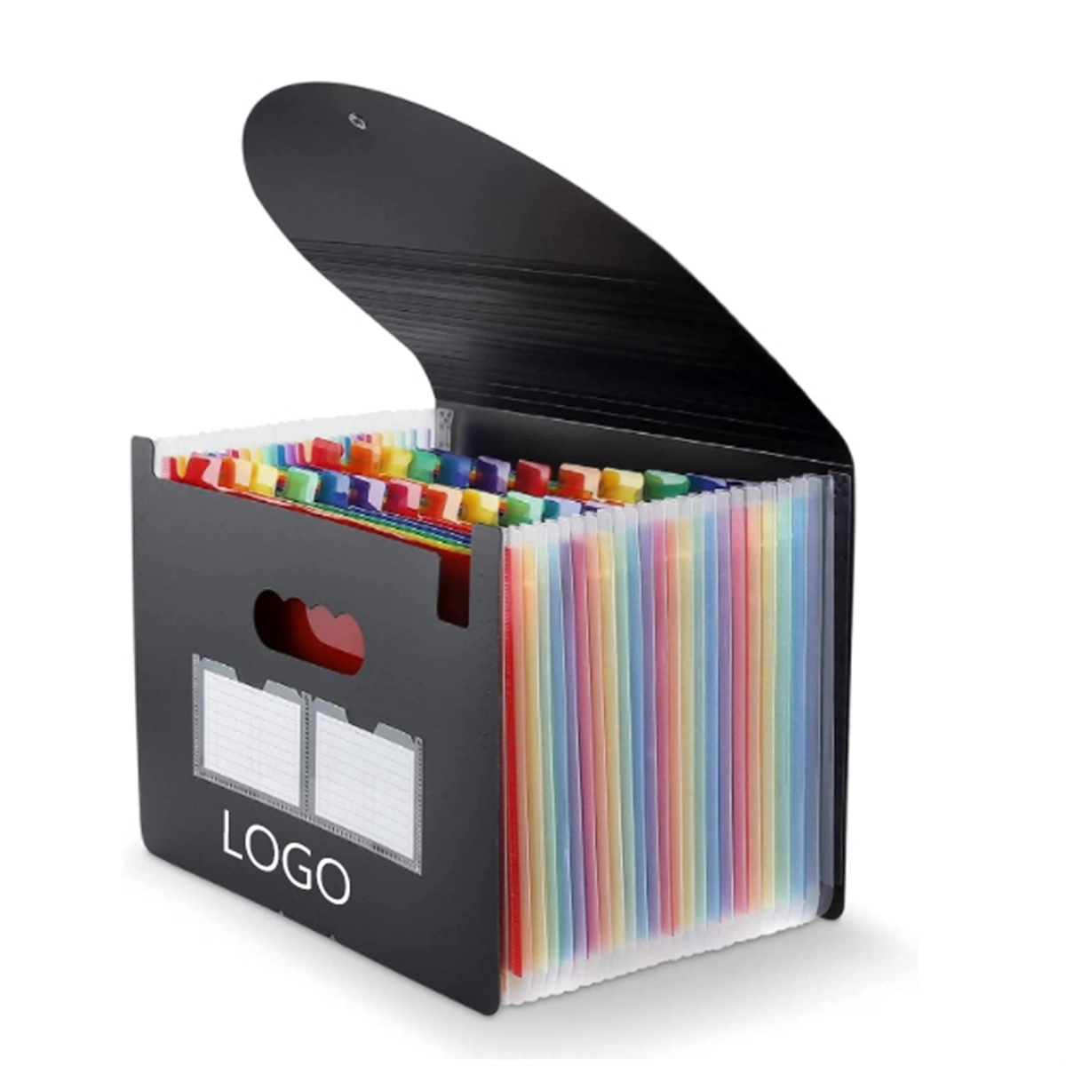 24 Pockets Accordian File Organizer 2