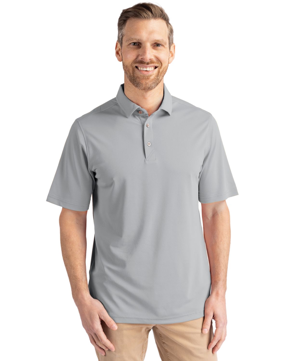 Cutter & Buck Virtue Recycled Featherlight Pique Mens Polo 112