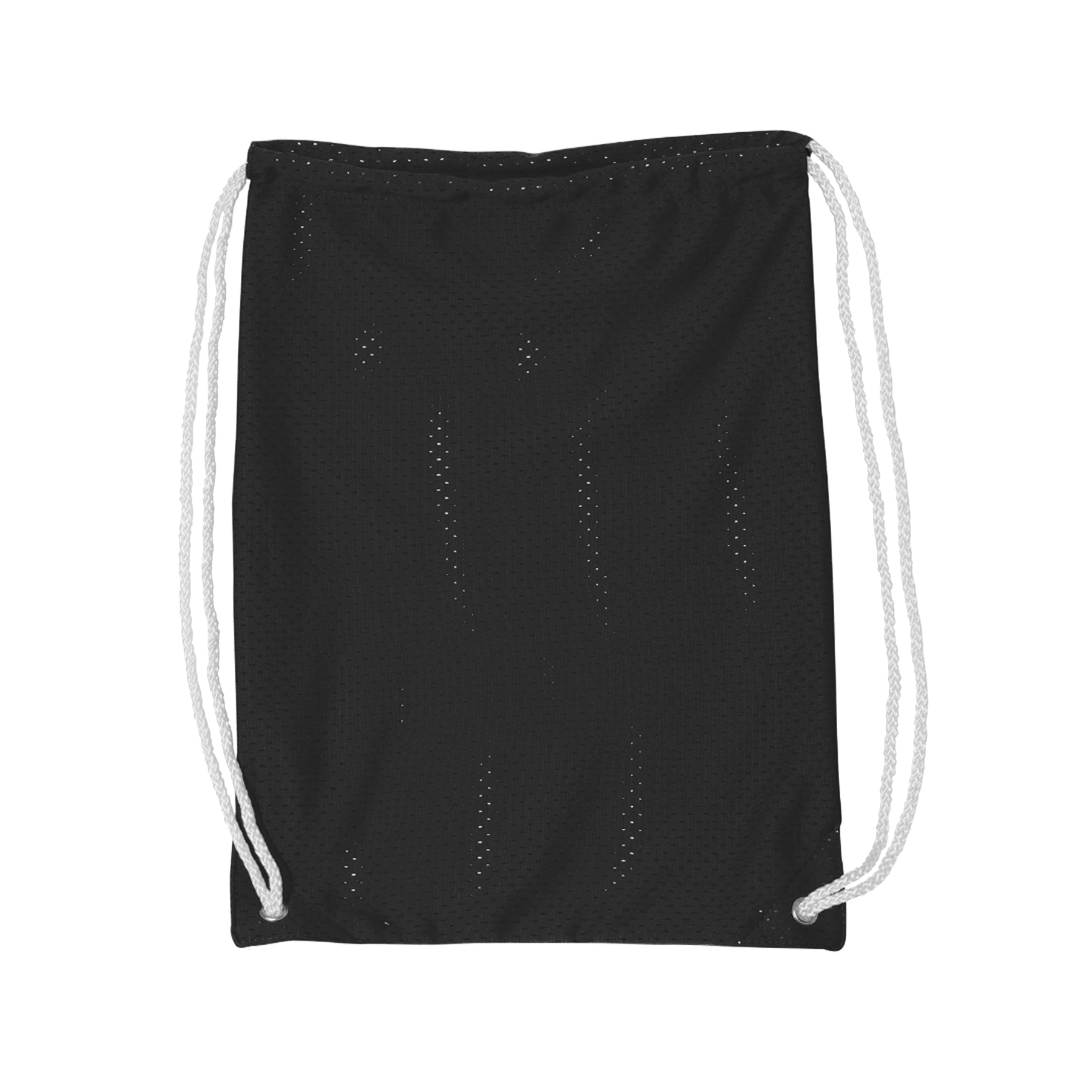 100% Polyester Jersey Mesh Drawstring Backpack 3