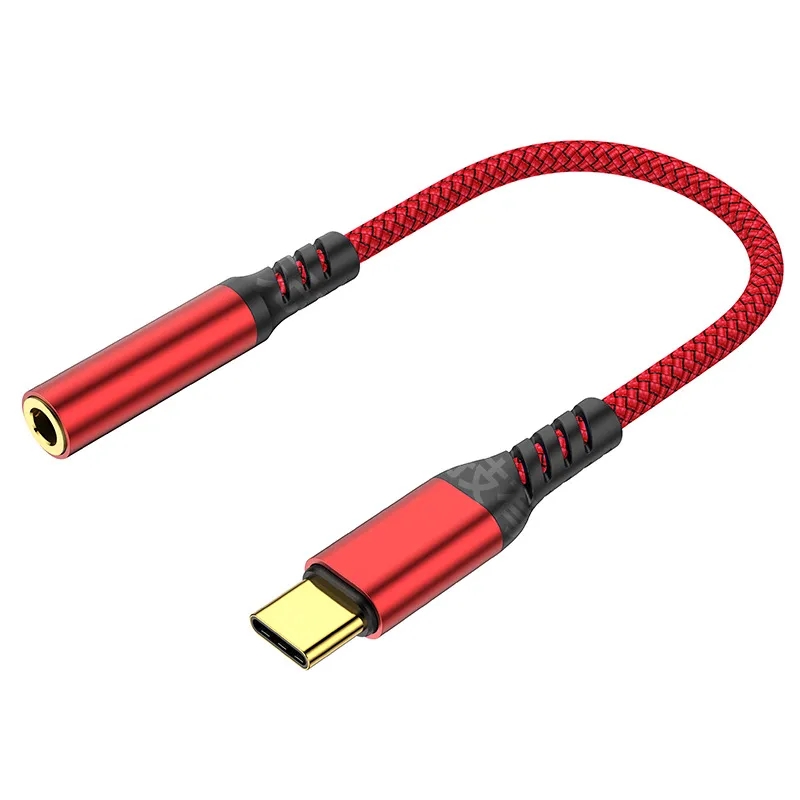 USB Type C to 3.5mm Female Headphone Jack Adapter 4
