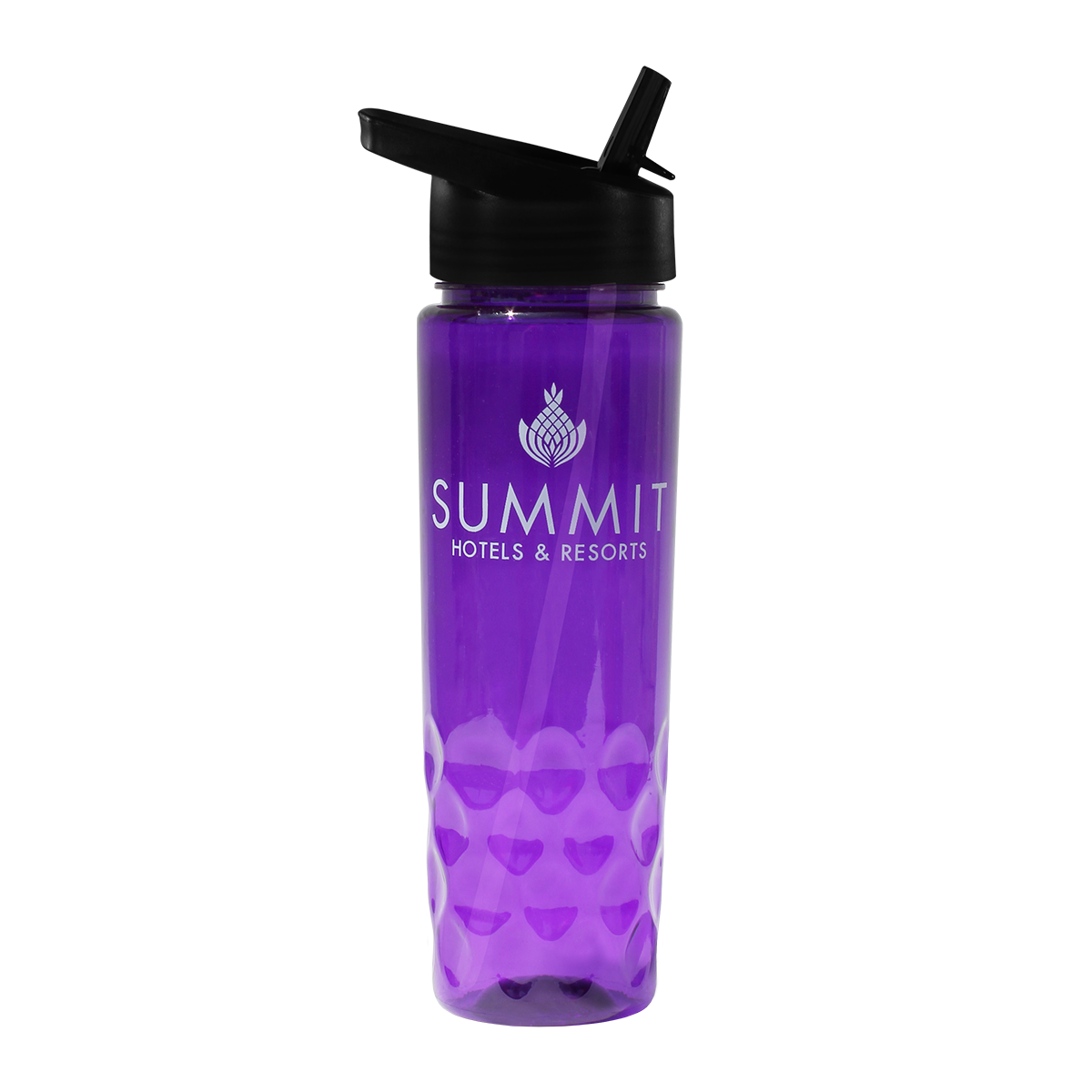 24 oz. Poly-Saver PET Bottle with Straw Cap 11