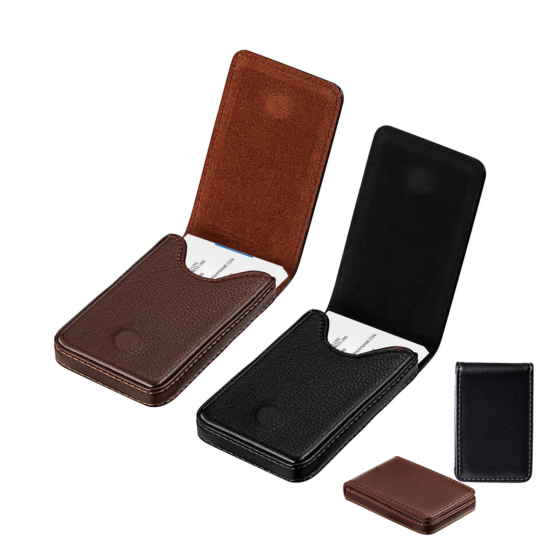 Magnetic Pocket Business Card Holder 1