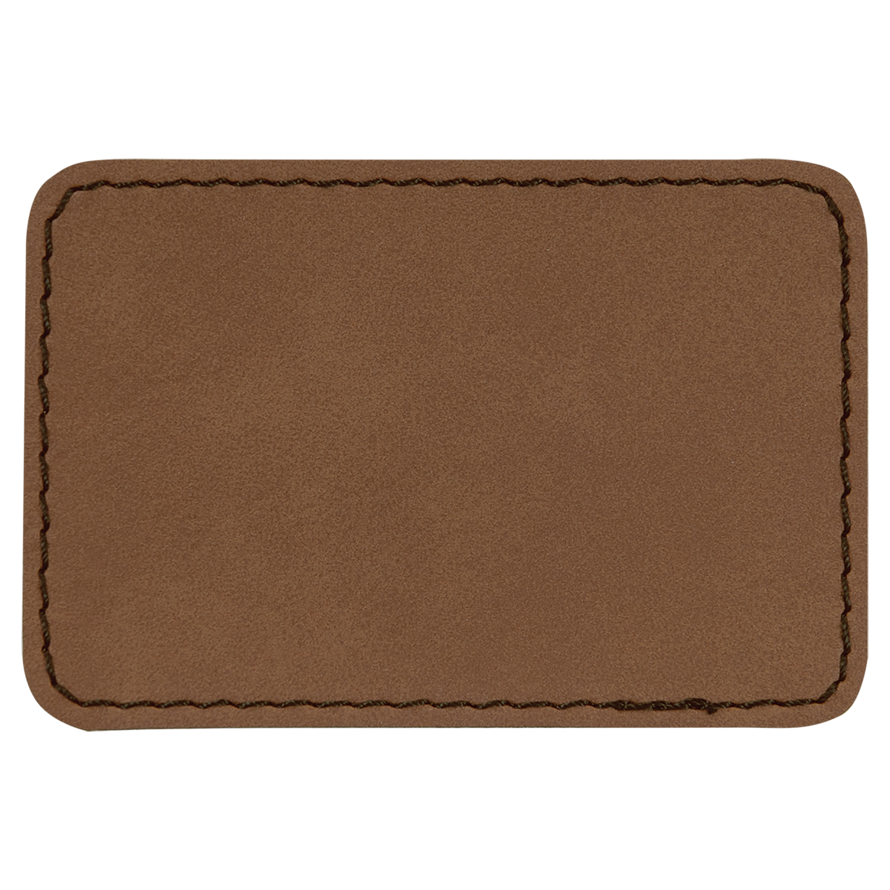 3" x 2" Rectangle Leatherette Patch with Adhesive 11