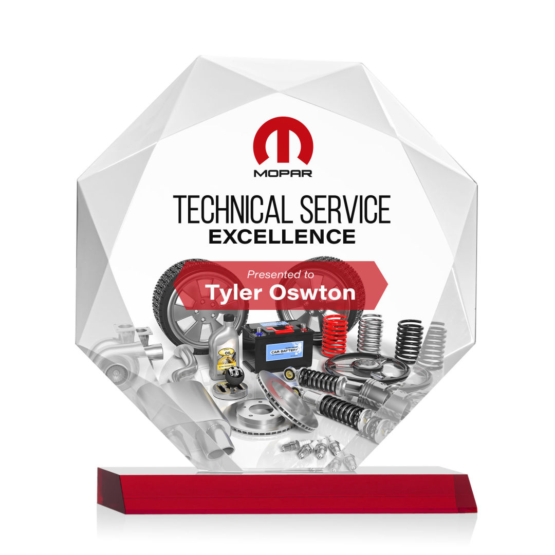 Kitchener VividPrint™ Award - Red 6