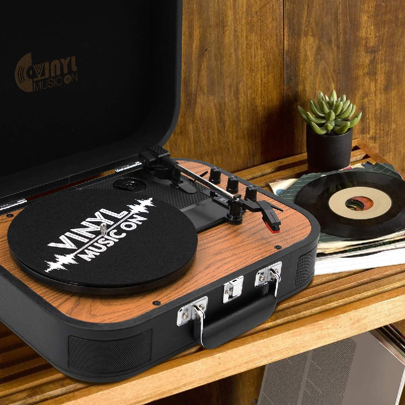 12'' Custom Round Felt Turntable Slipmat 4