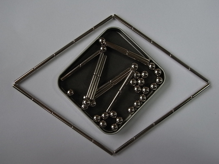 Neodymium Buckybars Stick Magnetic Buckyballs 2