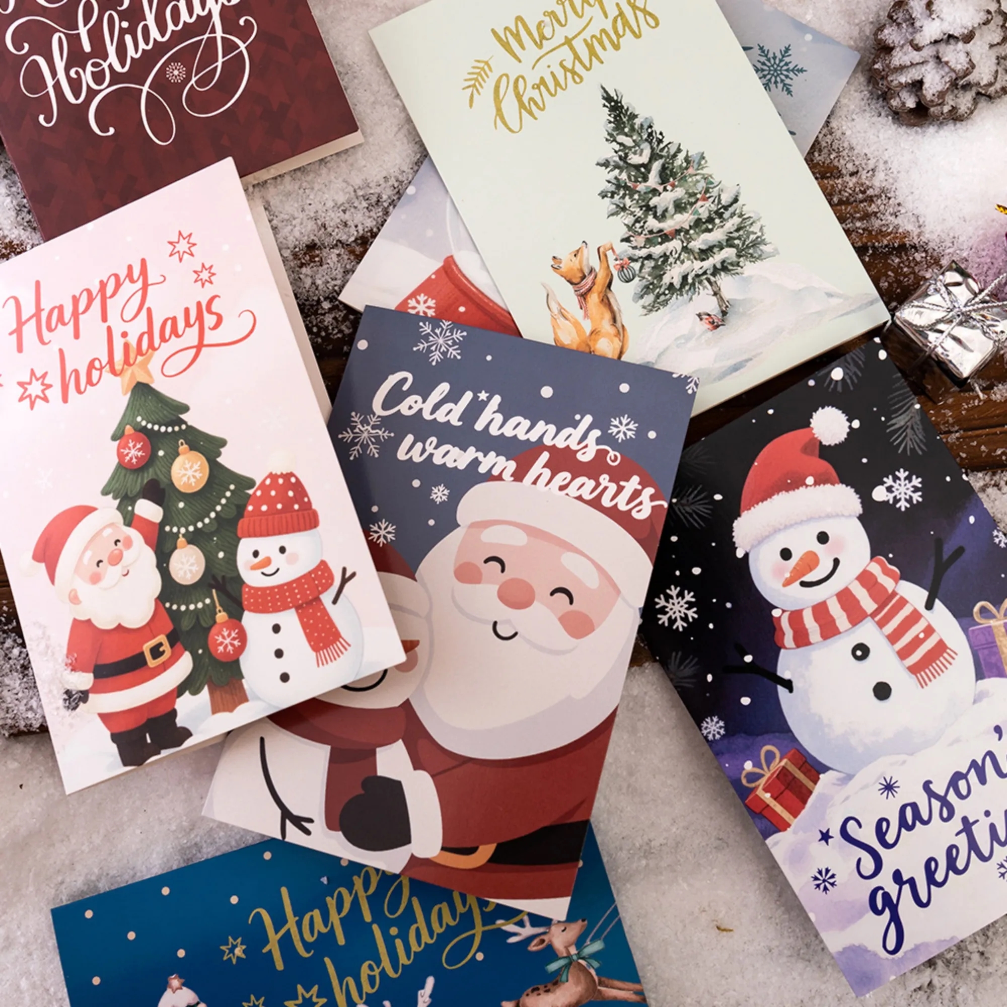 Christmas Greeting Card Holiday Paper Card 13
