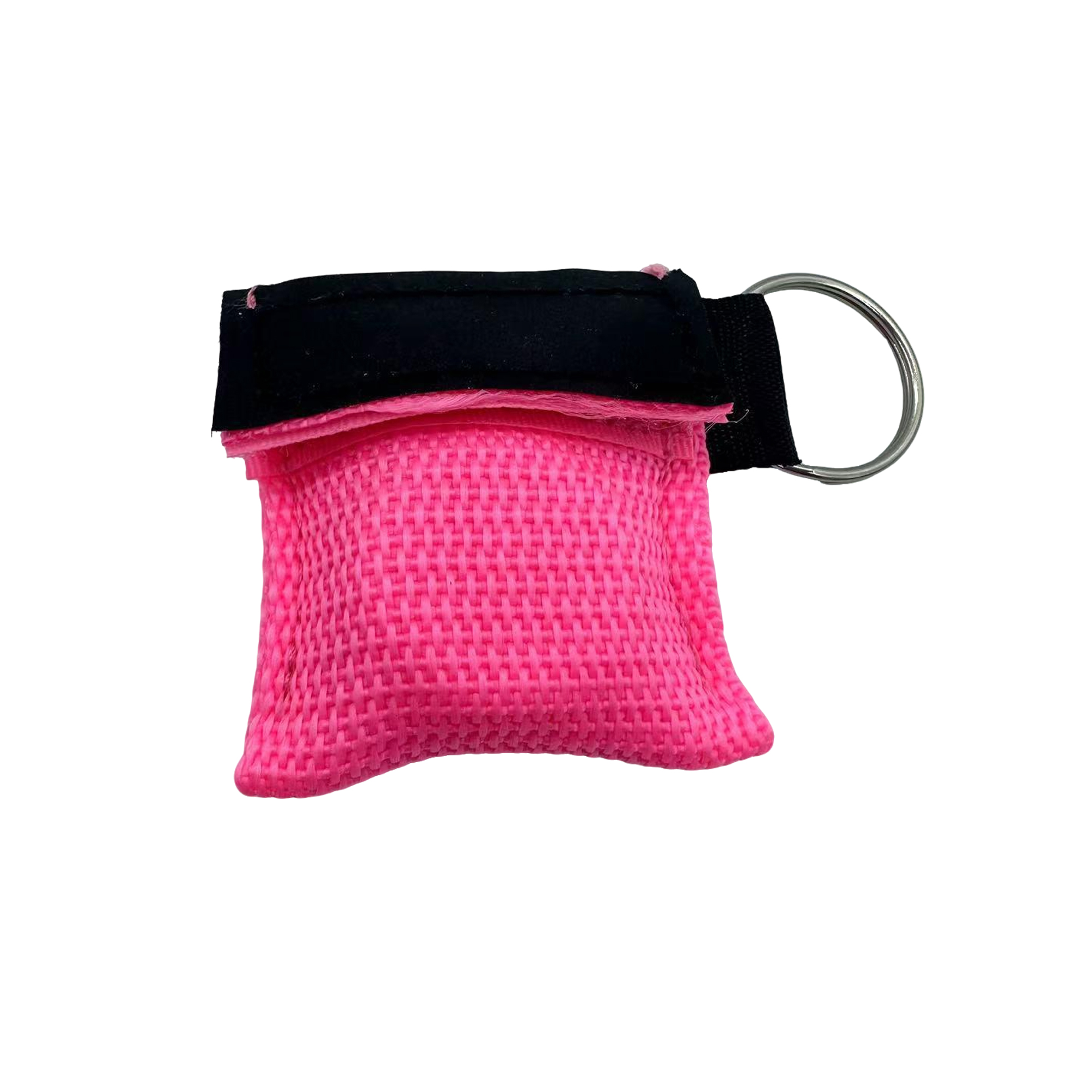 Emergency CPR Face Shield Keychain Kit 2" x 2" 3