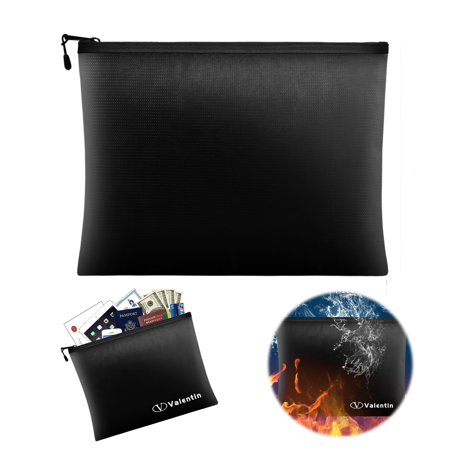 Waterproof And Fireproof Document Bag 3