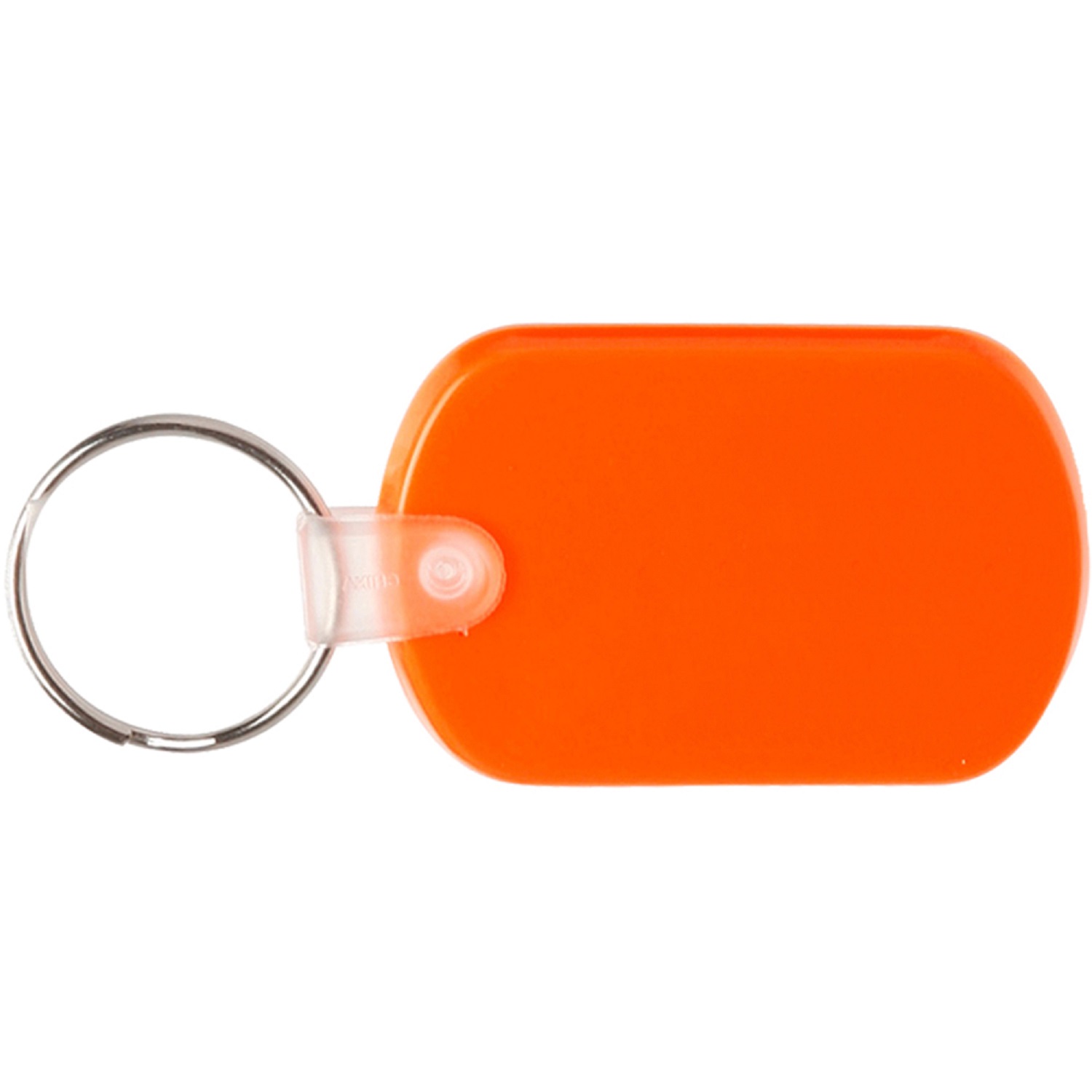 Flexible Soft Tag Plastic Keychain 14