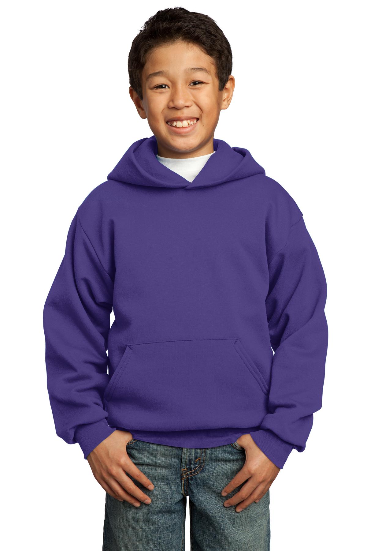 Port & Company® Youth Core Fleece Pullover Hooded Sweatshirt 65