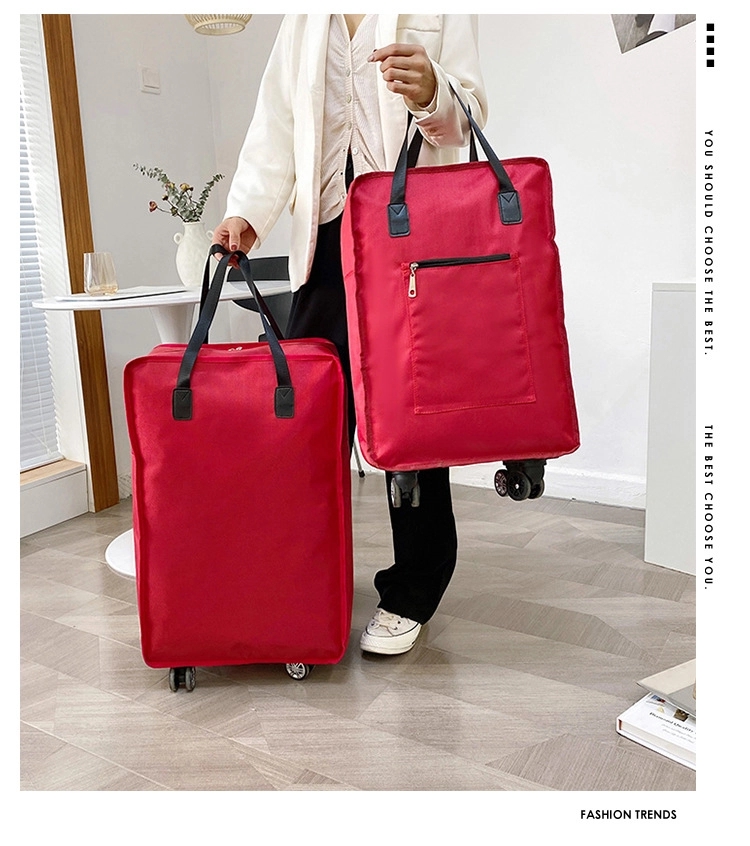 Folding Shopping Bag with Wheels 5