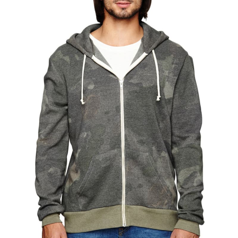 Alternative Mens Rocky Zip Hoodie 10