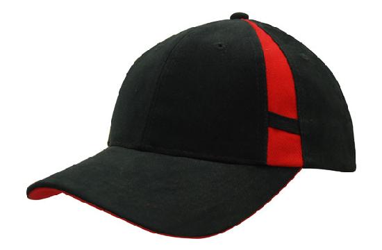 Brushed Heavy Cotton with Crown Inserts & Contrasting Peak Under & Strap 4