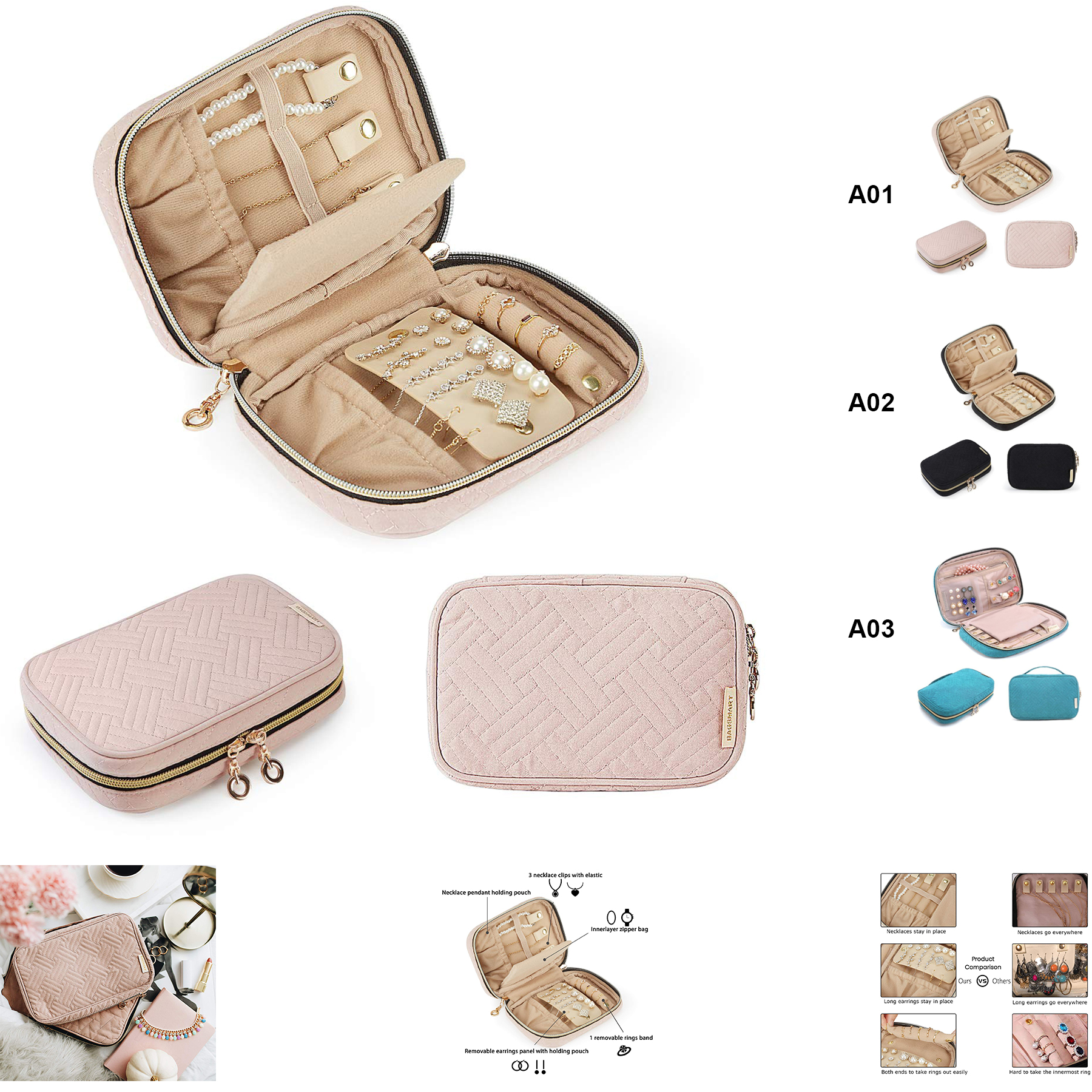 Travel Jewelry Storage Bag 2