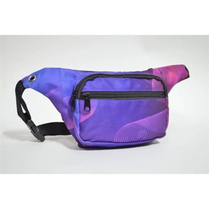 3 Zipper Waist Pack Full Wrap Sublimation Fanny Bag 10