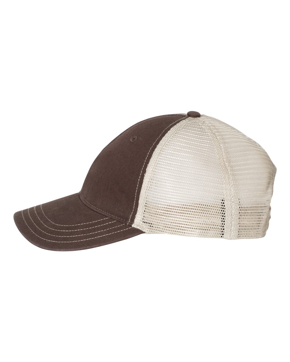 Garment-Washed Trucker Cap - 111 7
