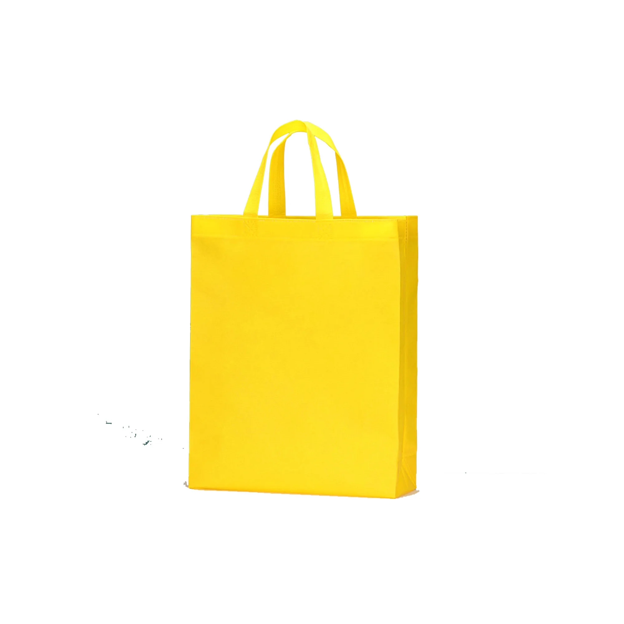 Reusable Non-Woven Grocery Tote Bag 11.8"x15"x3.9" 2