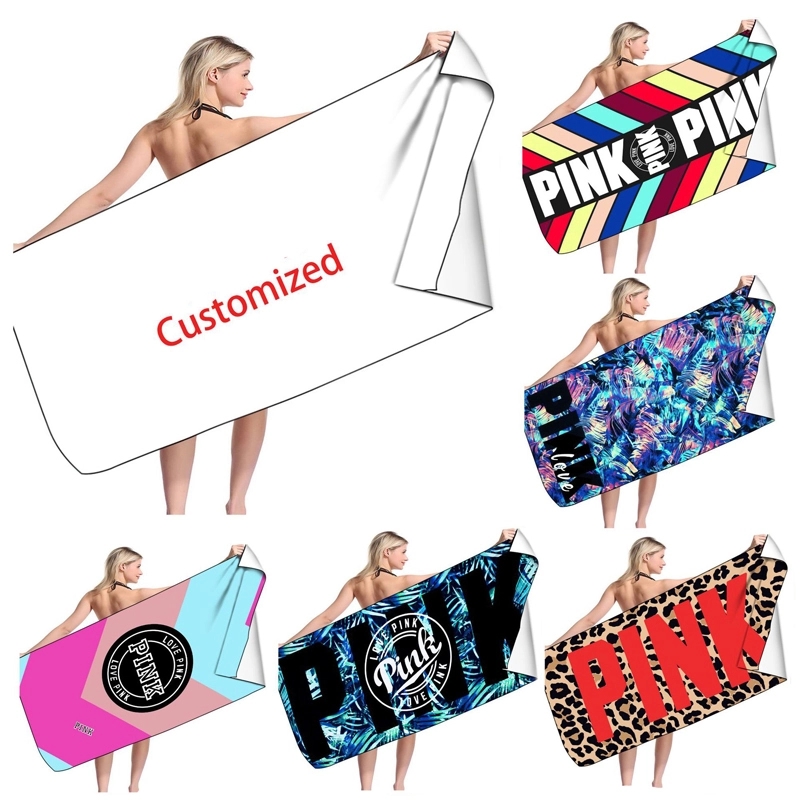 Sublimated Quick Dry Sand Free Beach Towel - 31.5'' x 63'' 7