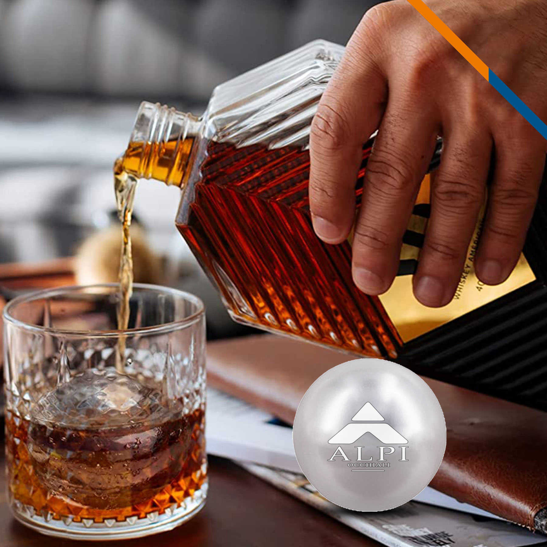 Ulia Stainless Steel Ice Ball 4