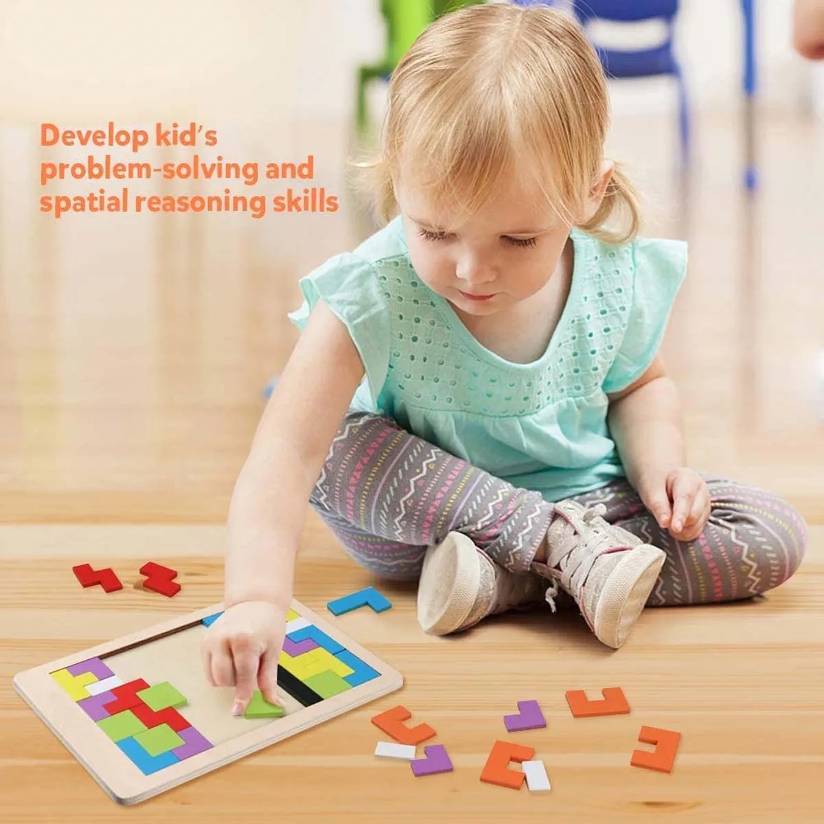 Wooden Blocks Puzzle for Kids 3