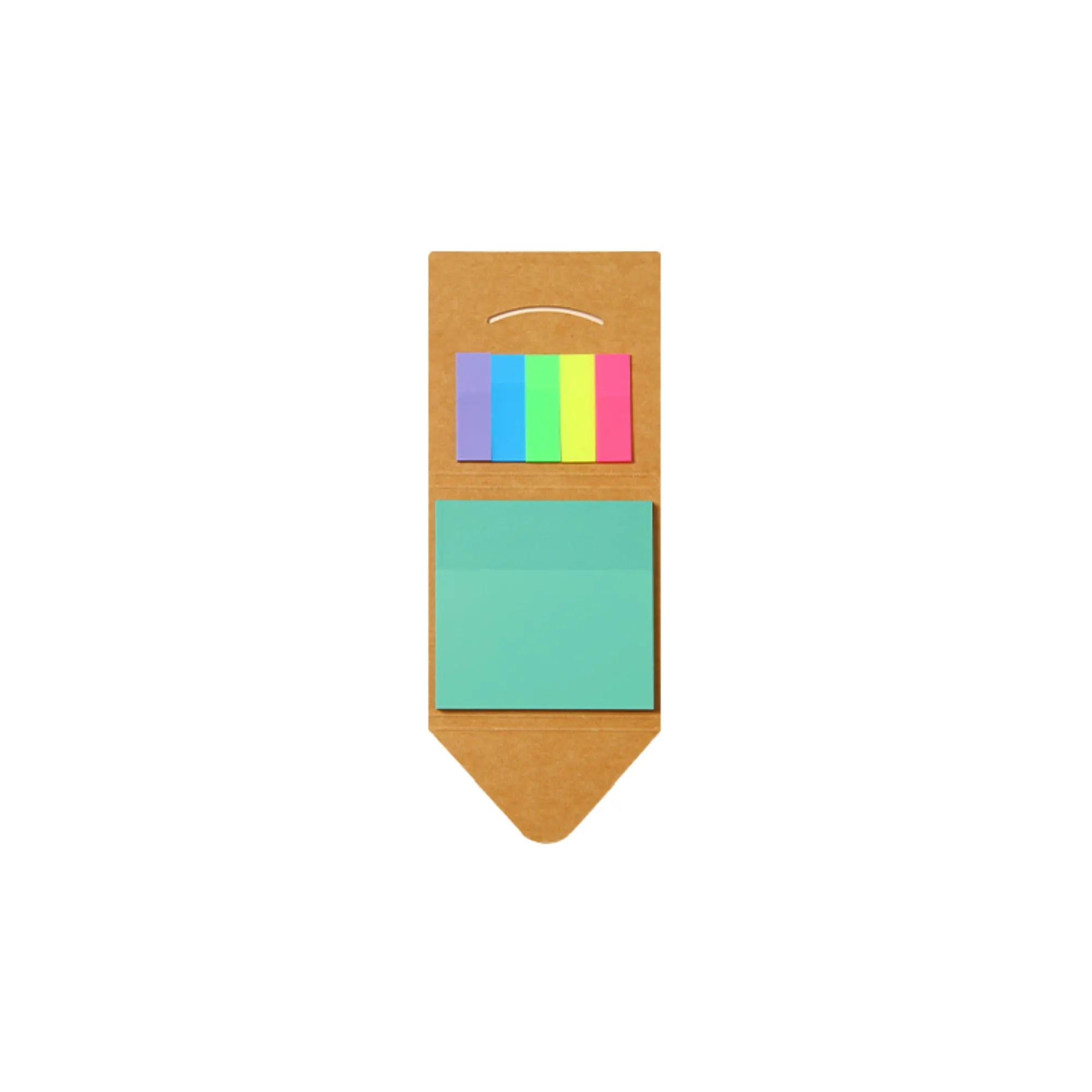Smiley Notes Kraft Sticky Pads 12