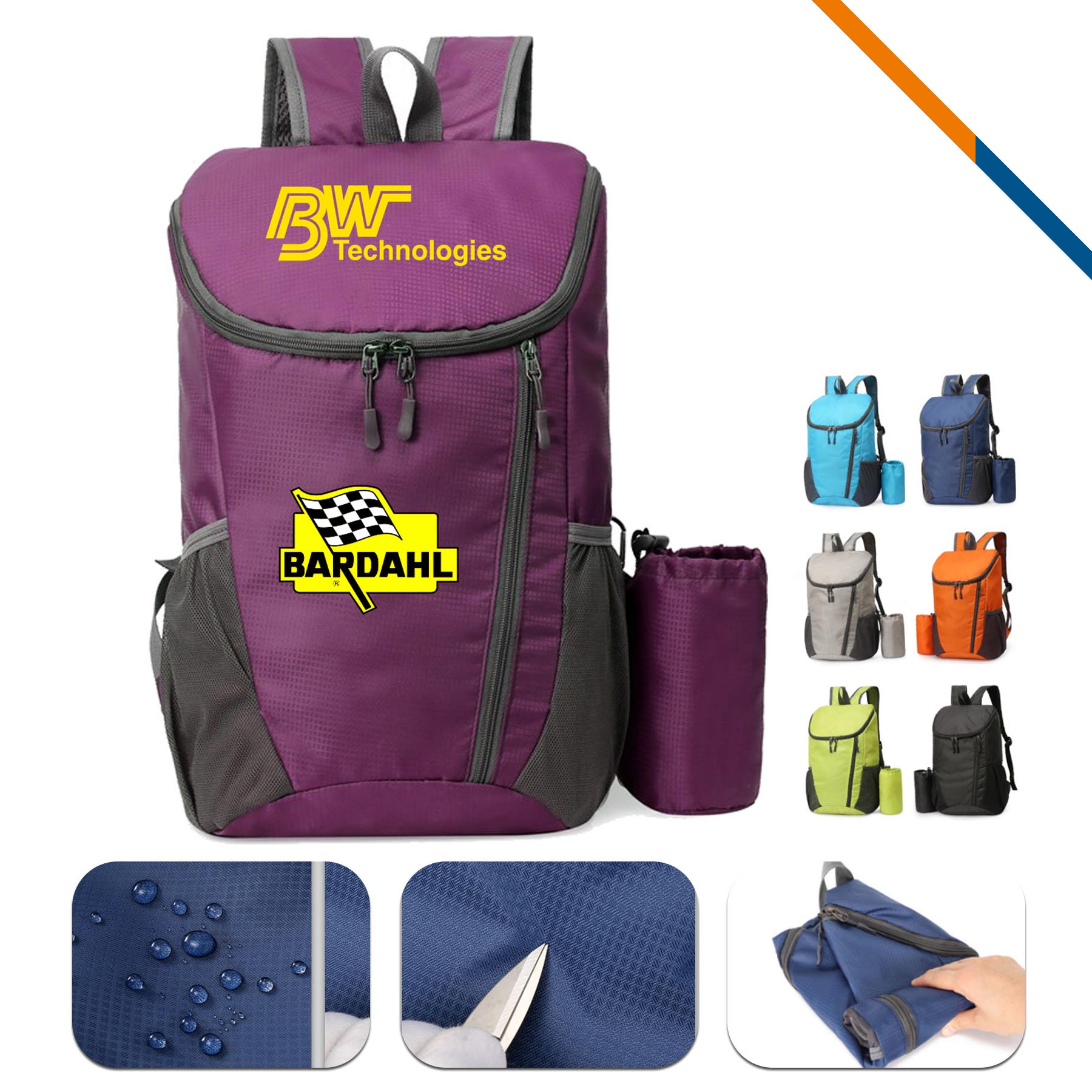 Kaelo Foldable Travel Backpack 8