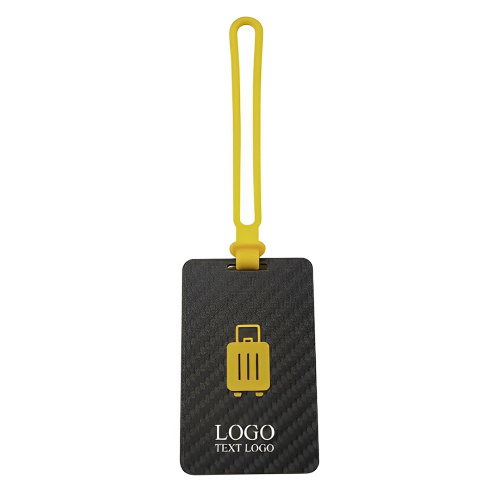 Carbon Fiber Luggage Tag 2