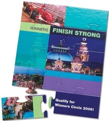 10 Pieces - 8" x 10" - Medium Puzzle 2