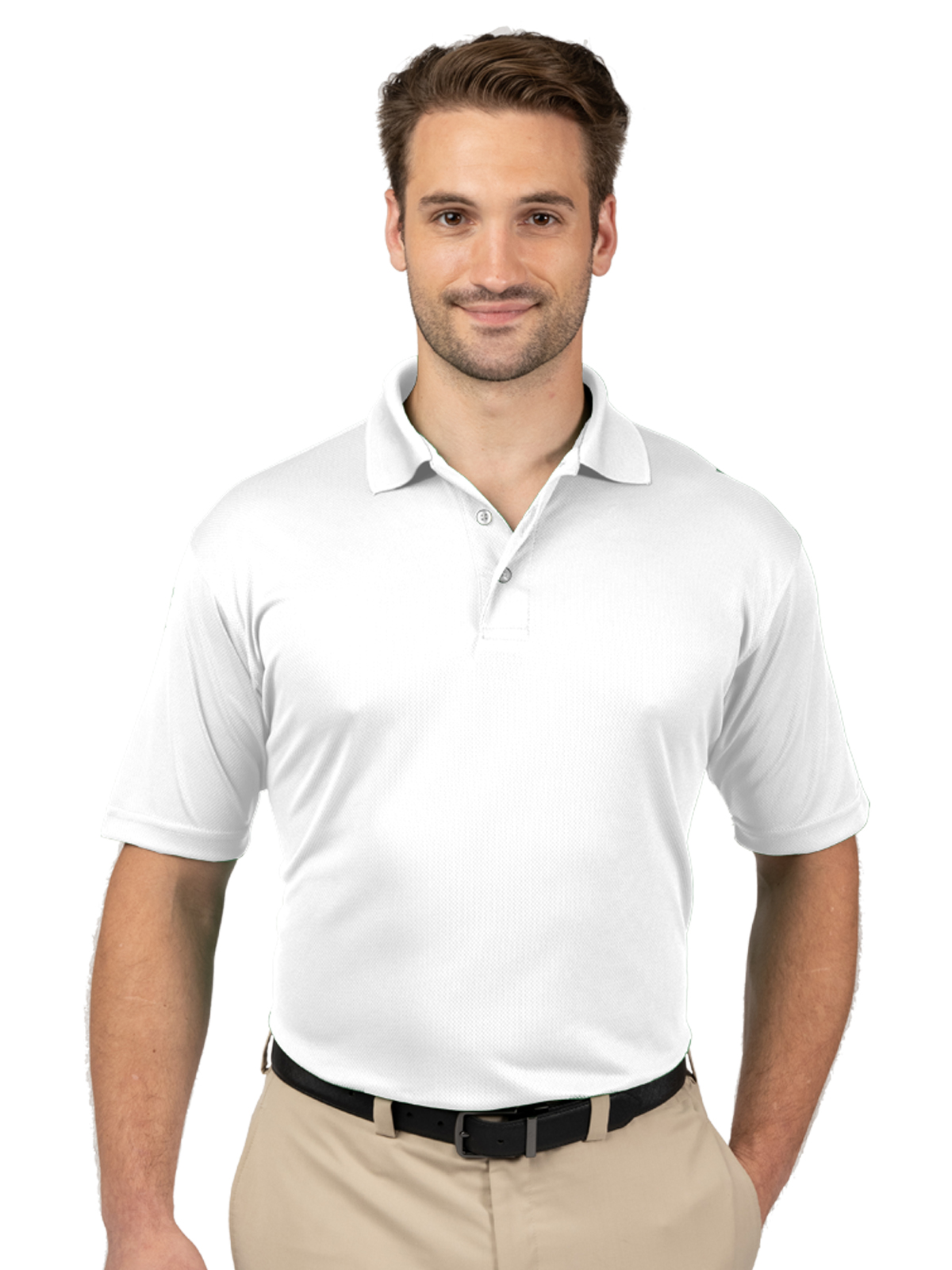 Blue Generation - Men's Pocketless Wicking Short Sleeve Polo 44