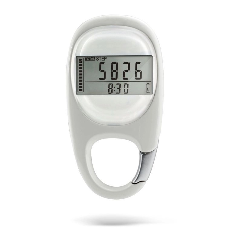 3D Walking Pedometer w/ Carabiner Clip 4